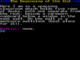 Beginning of the End, The (1992)(Zenobi Software)